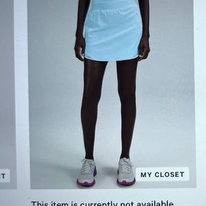 Lululemon Hotty Hot Skirt (Blue Chill)